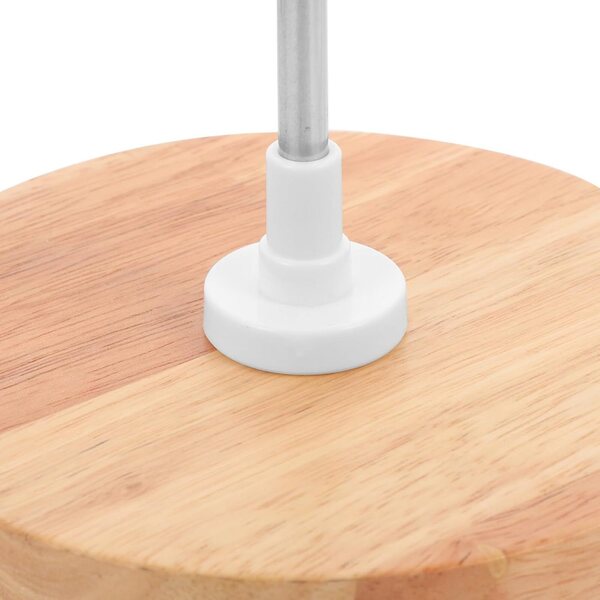 Toyvian Verstellbarer Puppenständer aus Holz, stabile Basis und elegantes Design