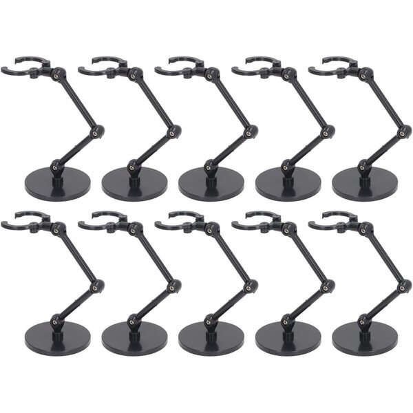 Set 10 Supporti per Display per Bambole 6 Pollici, Stabile e Regolabile in Plastica Resistente