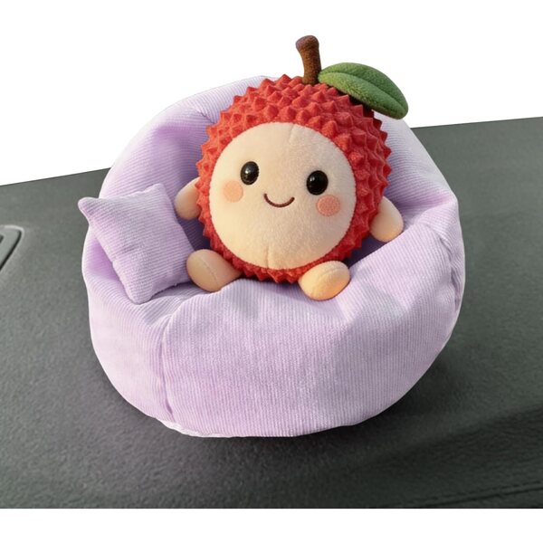 Handgefertigter 15-cm-Puppensitzsack, Sammler-Organizer und Miniatursitz