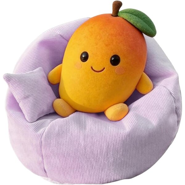 Handgefertigter 15-cm-Puppensitzsack, Sammler-Organizer und Miniatursitz