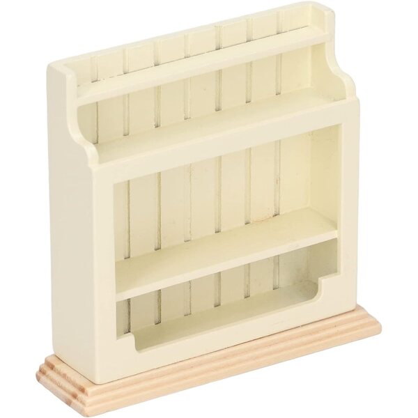 Cremefarbenes Verbundholz 1:12 Puppenhaus-Miniaturmöbel