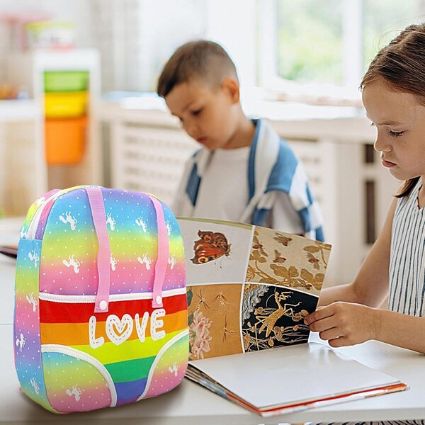 Kinderflaschenrucksack mit verstellbaren Schultergurten, vielseitige Spielzeugtasche