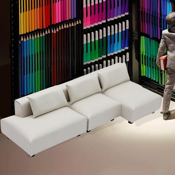 Luwecf Puppenhaus-Miniatursofa aus Polypropylen, realistisches Design