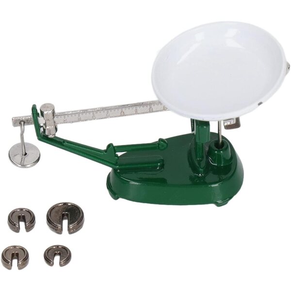 Vintage Metallwaage für Puppenhaus 1/12 – dekorative Miniatur-Masyrte