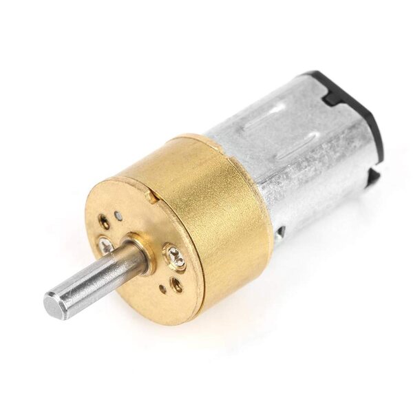 Motore DC 6V con Ingranaggi in Metallo 60-600 RPM per Robotica e RC Auto
