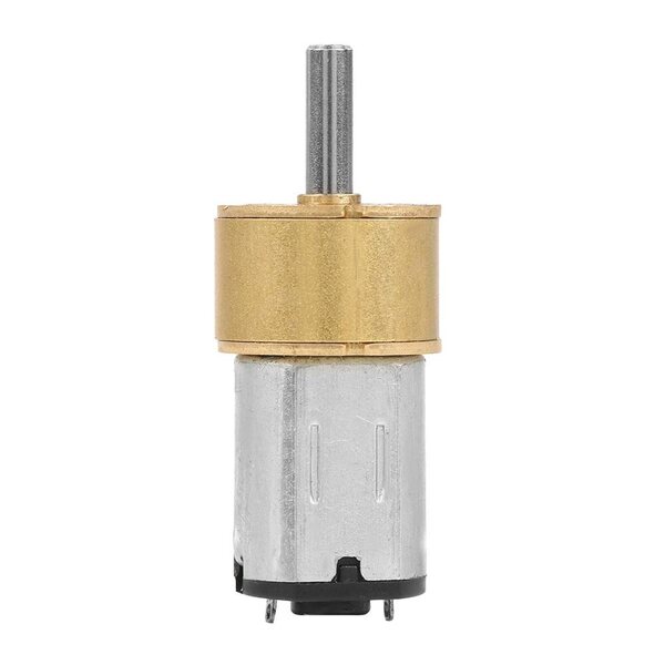Motore DC 6V con Ingranaggi in Metallo 60-600 RPM per Robotica e RC Auto