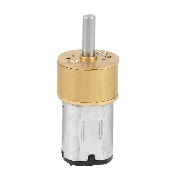 Motore DC 6V con Ingranaggi in Metallo 60-600 RPM per Robotica e RC Auto