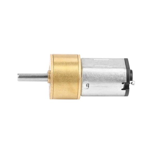 Motore DC 6V con Ingranaggi in Metallo 60-600 RPM per Robotica e RC Auto