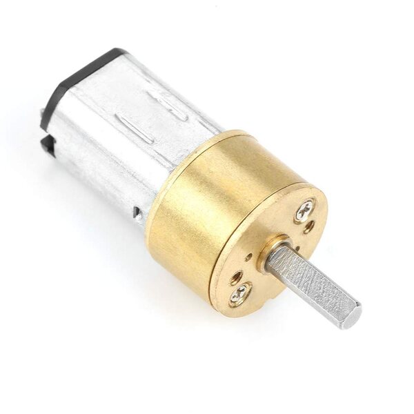 Motore DC 6V con Ingranaggi in Metallo 60-600 RPM per Robotica e RC Auto