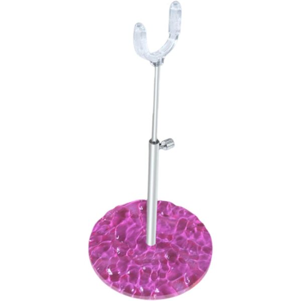 Colcolo Supporto per Bambola BJD 1/12 Regolabile, Stabile e Robusto Rosa