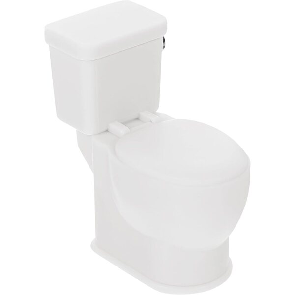 HEMOTON Mini Toilette Bianca Realistica per Casa delle Bambole 6x5,5 cm