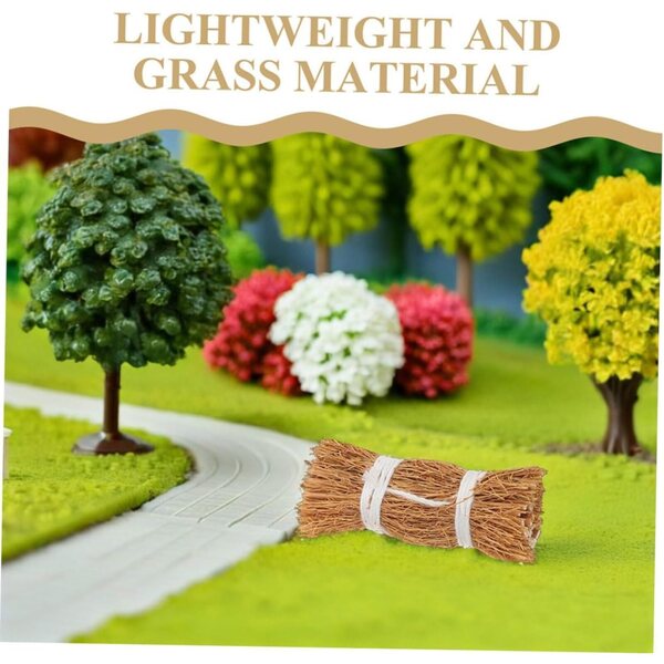 12 Pezzi Pagliaio Miniatura Decorazioni Realistiche per Case delle Bambole e Giardino