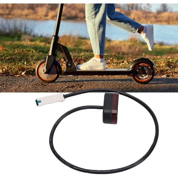 Fanale Posteriore per Scooter Elettrico M365 Aramox, Luce LED Alta Luminosità e Resistente all'Acqua