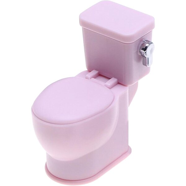1:12 Puppenhaus-Toilette mit Audiofunktion und realistischem Design