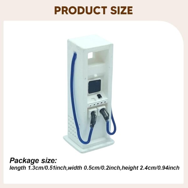 kowaku Modello 1:64 Pila di Ricarica per Veicoli Elettrici per Case delle Bambole