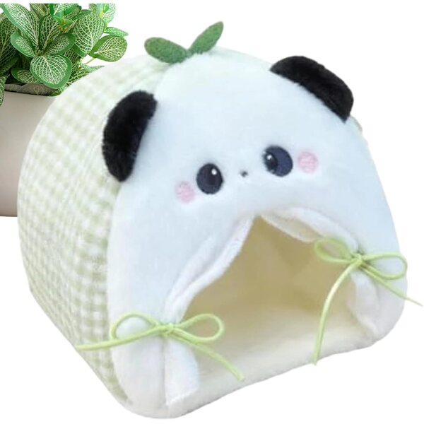 Plüsch-Puppenbettzelt mit Tiermotiv – kreatives Miniatur-Accessoire