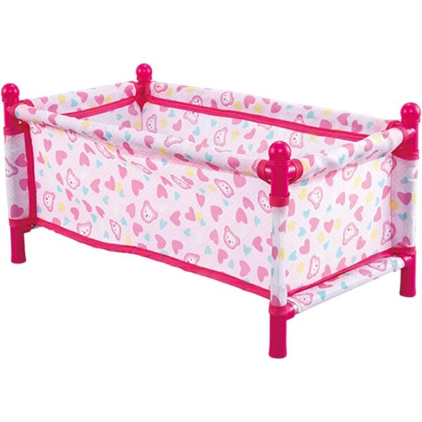 Culla per Bambole Realistica 45 cm - Giocattolo Trasportabile per Bambini