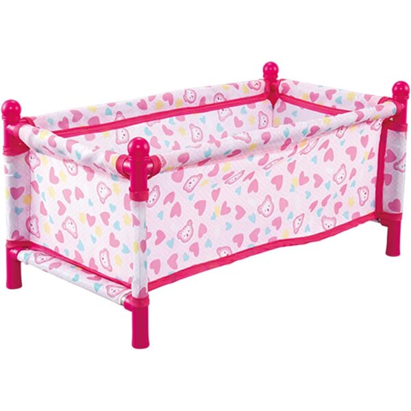 Culla per Bambole Realistica 45 cm - Giocattolo Trasportabile per Bambini