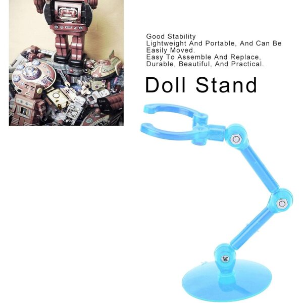 Bnineteenteam Actionfiguren-Ständer, 10-teilig, 4 cm Sockel, verstellbare Posen für Anime-Sammlungen