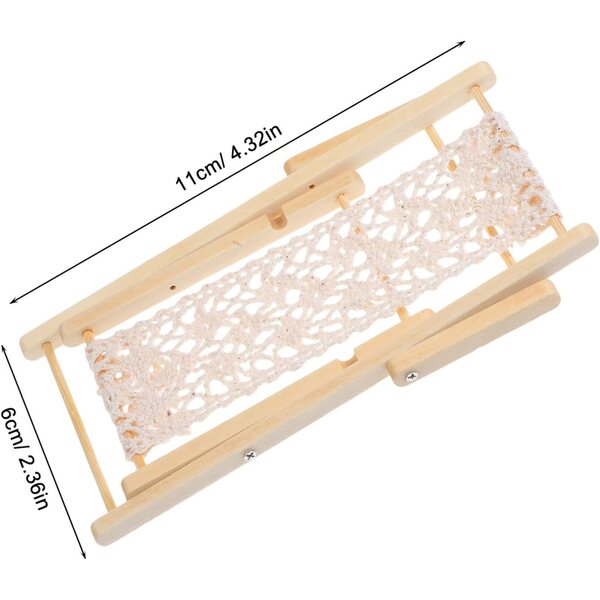 3 Mini Sedie Spiaggia in Legno Beige per Micro Paesaggi, Case delle Bambole e Giardini Fatati