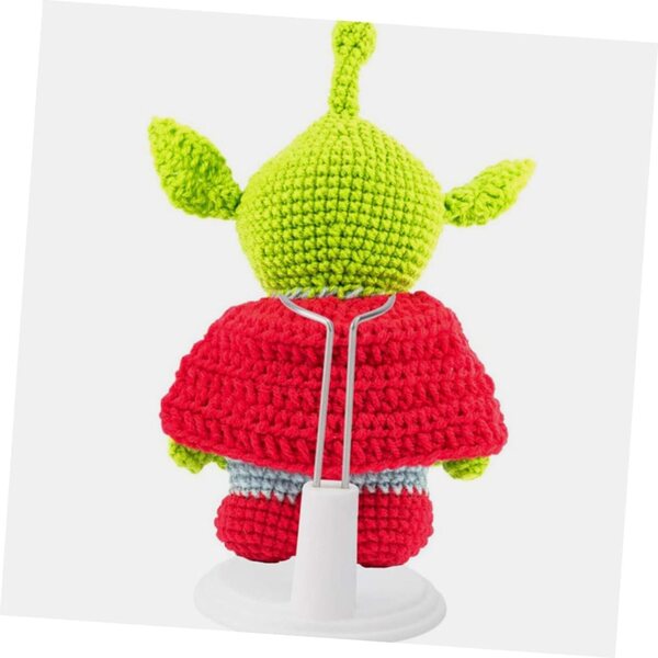 PartyKindom Verstellbarer Ständer für Puppen und Actionfiguren aus Eisen und Kunststoff, Set mit 6 Stück 25 cm