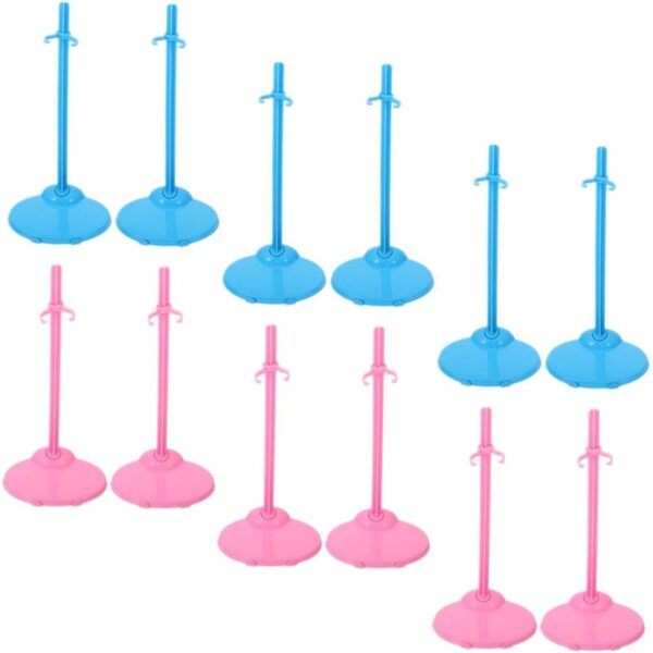 Stützen für Puppen und Actionfiguren HEALSOPTHY 24 Stück, stabile und robuste Basis