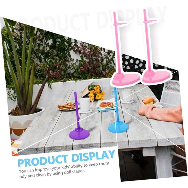 Stützen für Puppen und Actionfiguren HEALSOPTHY 24 Stück, stabile und robuste Basis