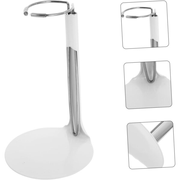 GALPADA Supporto Bambole Soldato Nero Base Stabile per Figure e Bambole