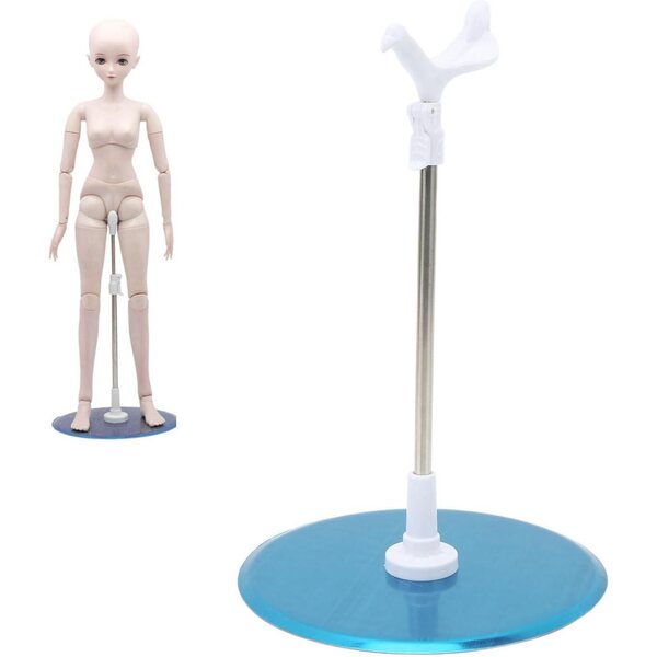 Pilipane Verstellbarer Ständer für 1/3 Puppe – Höhe 23–38 cm aus Metall und Kunststoff