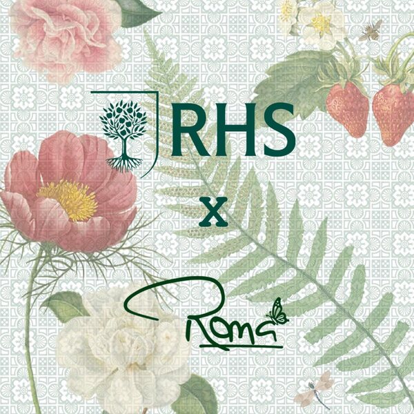 Roma RHS Fern - Culla regolabile e a dondolo per bambole fino a 45 cm, con cestino portaoggetti