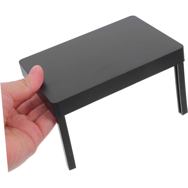 HEALLILY Mini Sedia Pieghevole per Case delle Bambole, Accessorio in Plastica Realistico