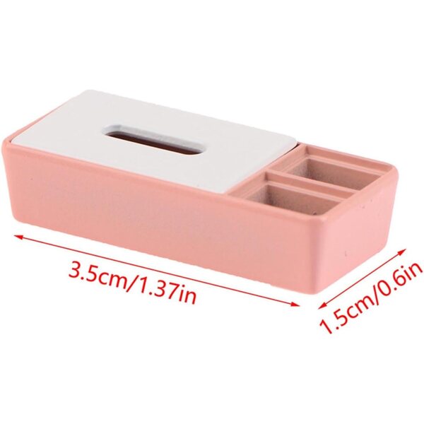 1/12 Miniaturbox für Puppenhaus, Legierungsmodell mit Aufbewahrungsfunktion