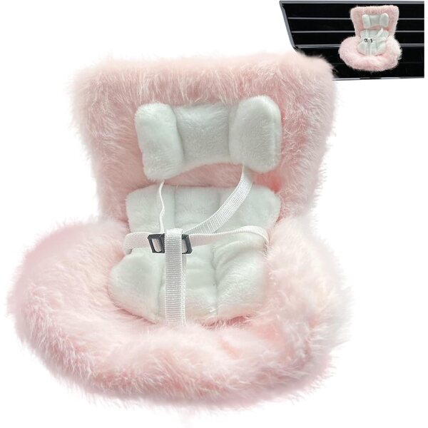 Autositz für 17 cm große Puppen mit Belüftungsclip, trendiges Deko-Accessoire