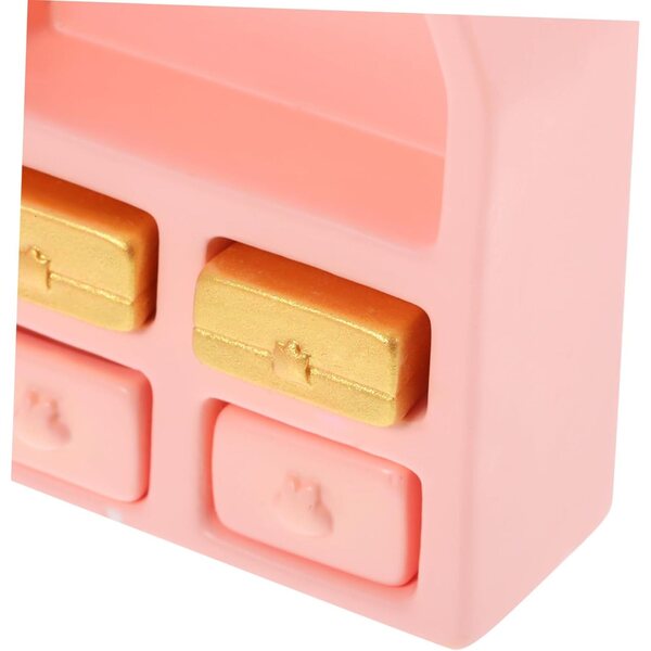BESPORTBLE Set Mobili Miniatura Casa delle Bambole Divano Rosa Tavolino Decorativo