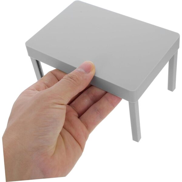 HOODANCOS Mini-Klappstuhl für Puppenhäuser, pädagogisches und dekoratives Accessoire
