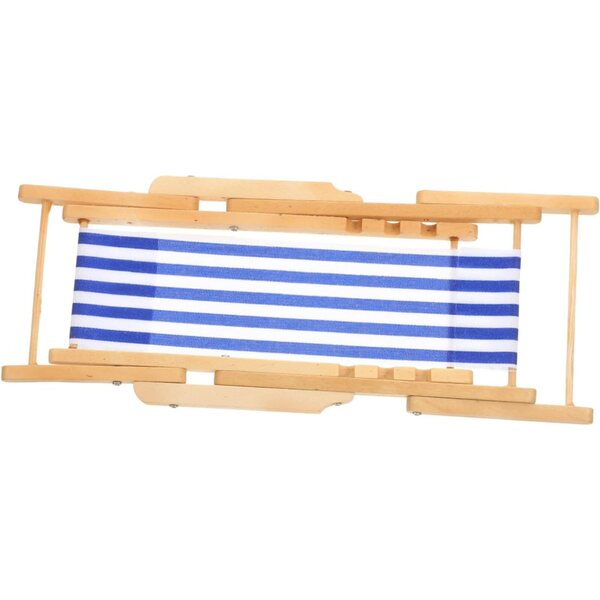Mini Sedia da Spiaggia in Miniatura 1:12 - Decorazione Realistica a Tema Oceano HOODANCOS