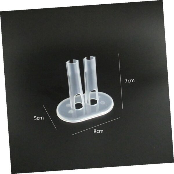GALPADA Supporto per Bambole Set 12 Pezzi Plastica Trasparente 18-30 cm Stabile
