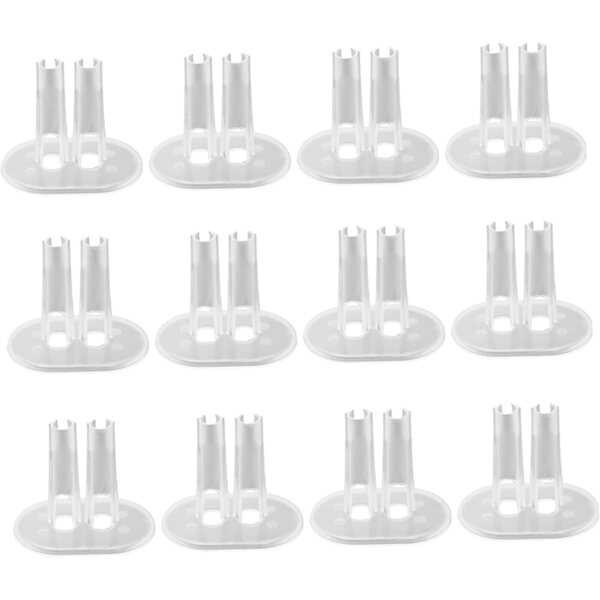 PartyKindom Supporto regolabile trasparente per bambole 18-30 cm set 12 pezzi