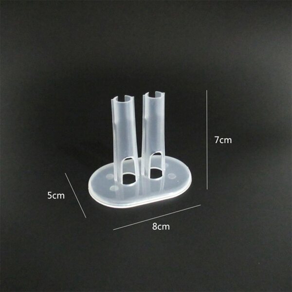 PartyKindom Supporto regolabile trasparente per bambole 18-30 cm set 12 pezzi
