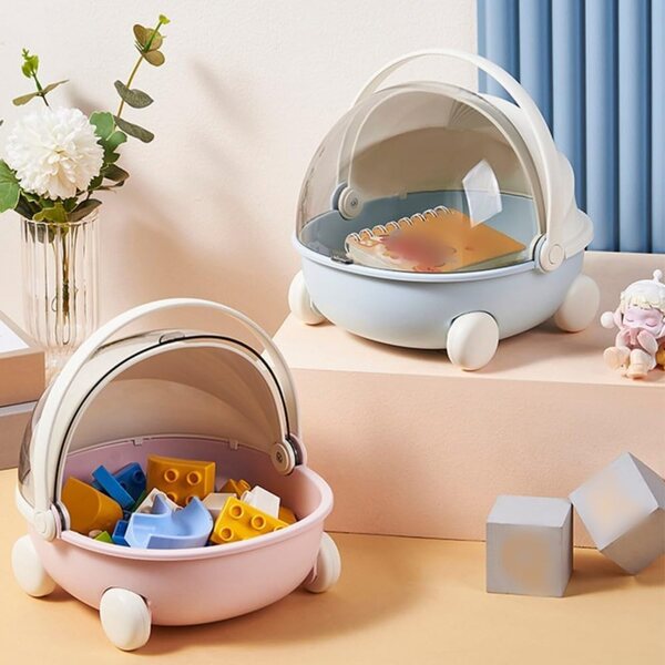 ZMdooreasy Kinderwagen-Aufbewahrungsbox für Puppen, süßes und multifunktionales Design