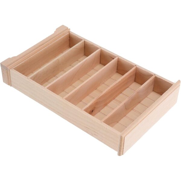 ABOOFAN Set 3 Mini Librerie in Legno Beige per Decorazioni e Case delle Bambole