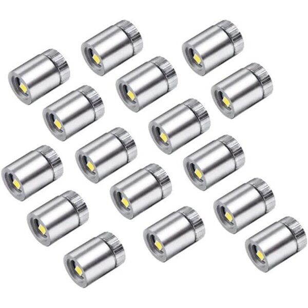 42 Luci LED Miniature a Batteria 7 Colori per Casa delle Bambole e Decorazioni