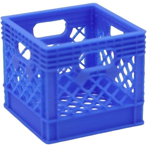 1:12 Miniaturkorb für Puppenhäuser – realistisches und farbenfrohes Accessoire