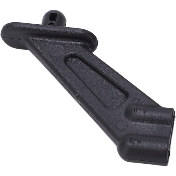 KIMISS Heckflügelhalterung für RC Car ZD Racing DBX10 7531 1/10 aus schwarzem Kunststoff