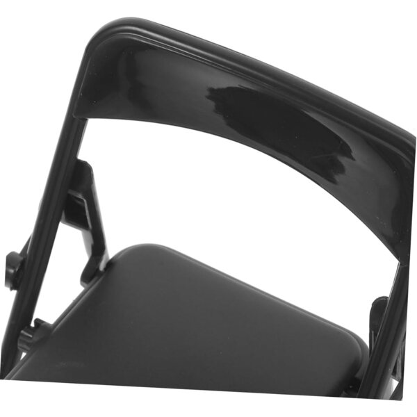 Set 10 Sedie Pieghevoli Miniatura per Case delle Bambole - Supporto Decorativo Colorato