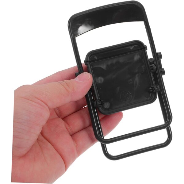 Set 10 Sedie Pieghevoli Miniatura per Case delle Bambole - Supporto Decorativo Colorato