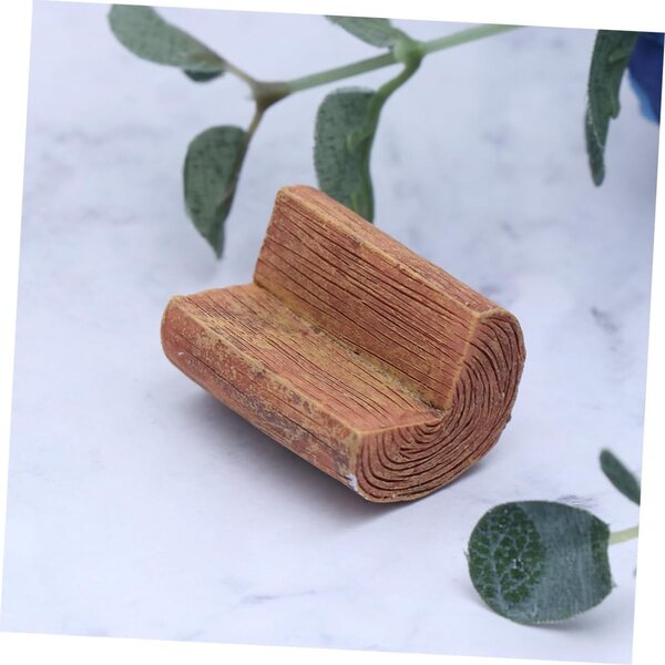 ERINGOGO Langer Stuhl aus Kunstharz für Mikrolandschaften, Miniaturen, dekoratives Accessoire