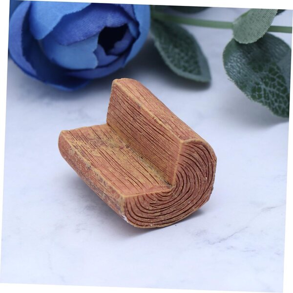 ERINGOGO Langer Stuhl aus Kunstharz für Mikrolandschaften, Miniaturen, dekoratives Accessoire