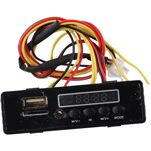 12V-Elektroauto für Kinder mit USB-Musikplayer und MP3-kompatibler Chipplatine