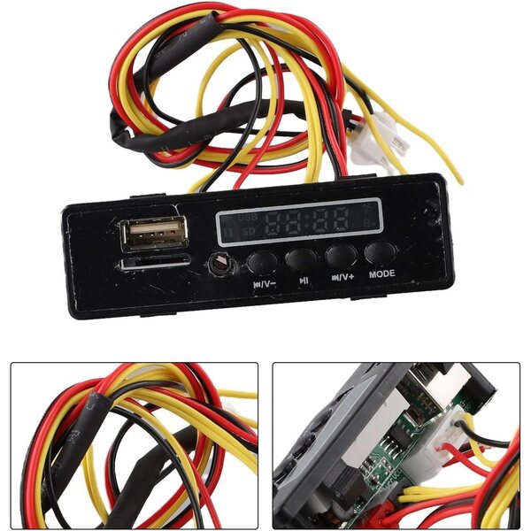 12V-Elektroauto für Kinder mit USB-Musikplayer und MP3-kompatibler Chipplatine